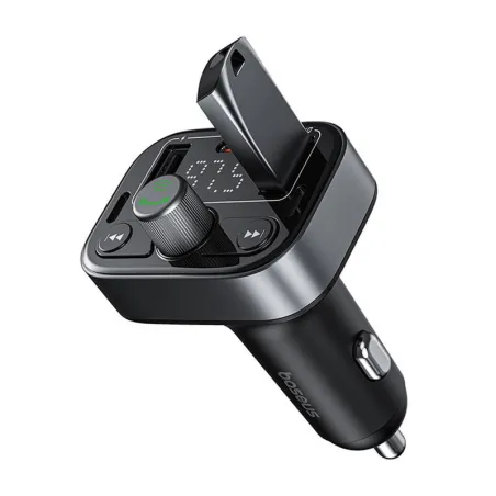<![CDATA[FM Transmitter Baseus S-09 Pro, Bluetooth (black)]]>